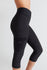 Cargo Capris Compression Leggings with Side Pockets